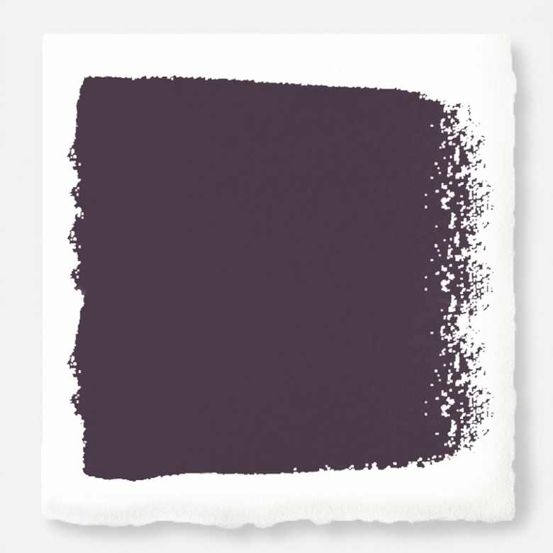brownish-purple paint swatch
