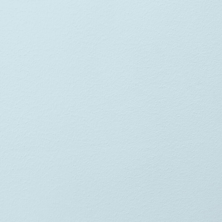 light blue paint swatch
