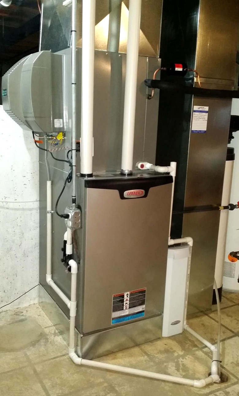 installed furnace