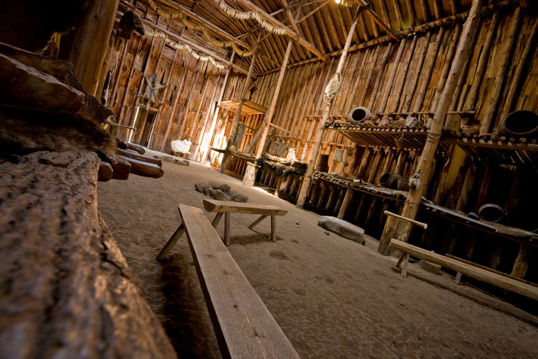 Longhouse interior