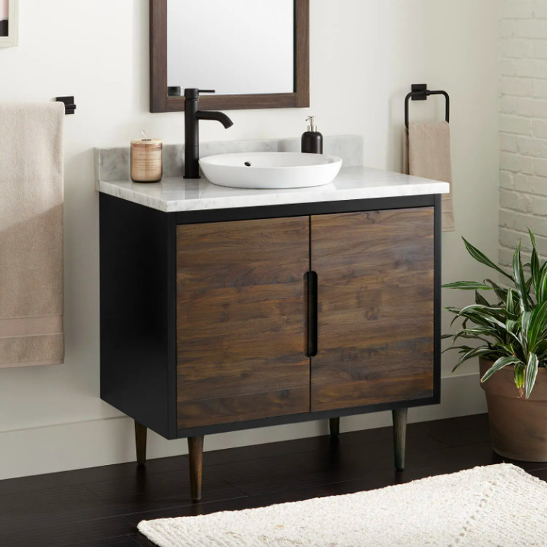 36 Bivins Teak Bathroom Vanity