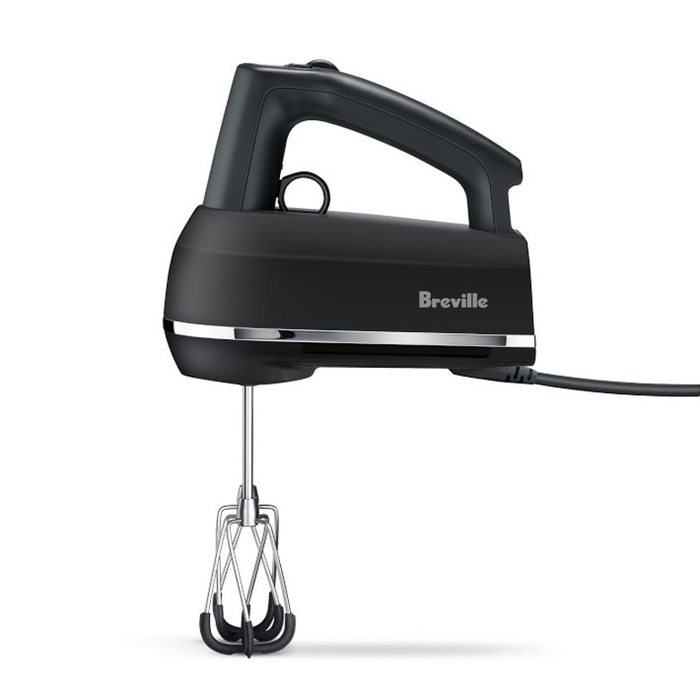 black electric hand mixer