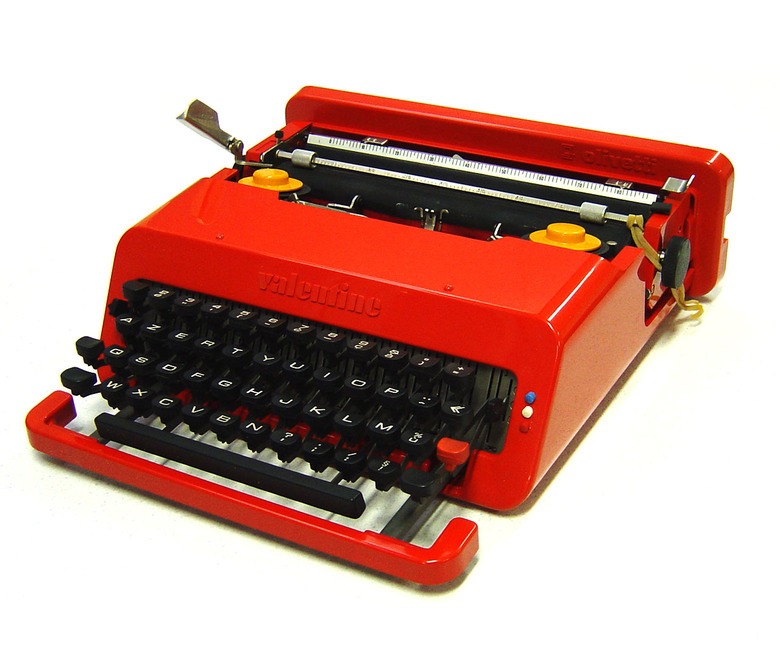 Sottsass-designed Olivetti Valentine typewriter