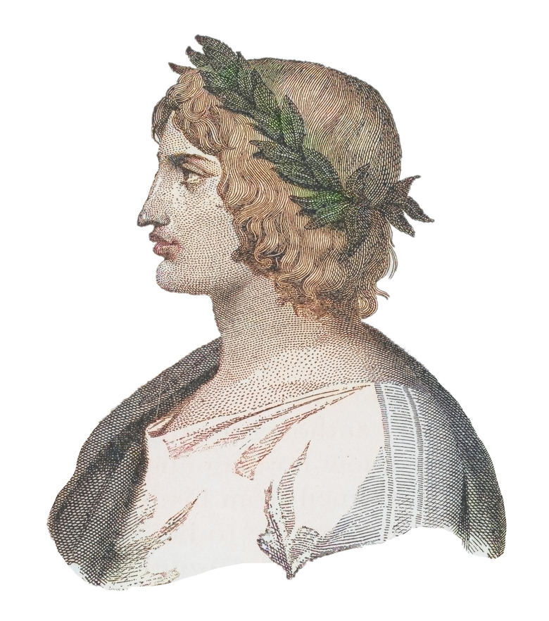 Portrait of Virgil or Vergil Publius Vergilius Maro