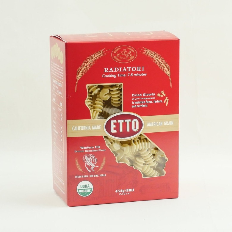 Etto Dried Radiatori Pasta