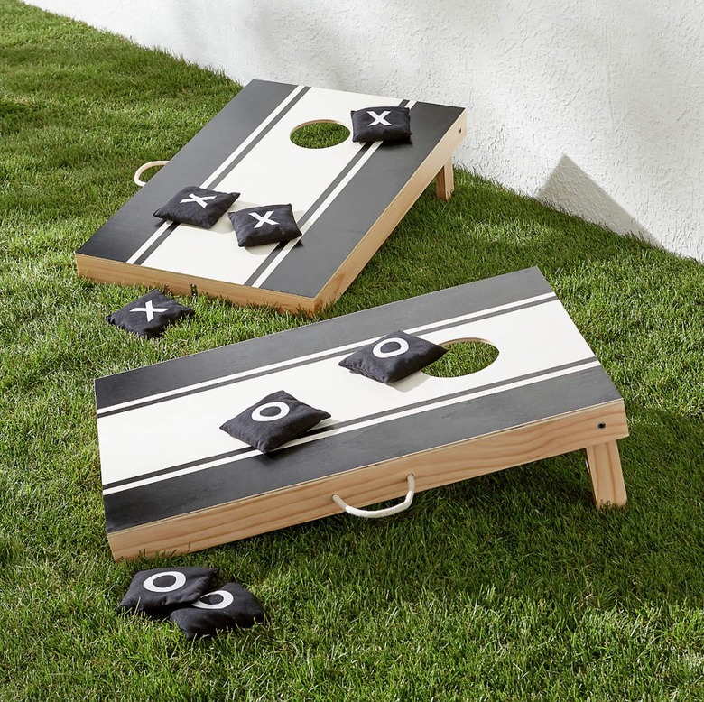 Cornhole game.