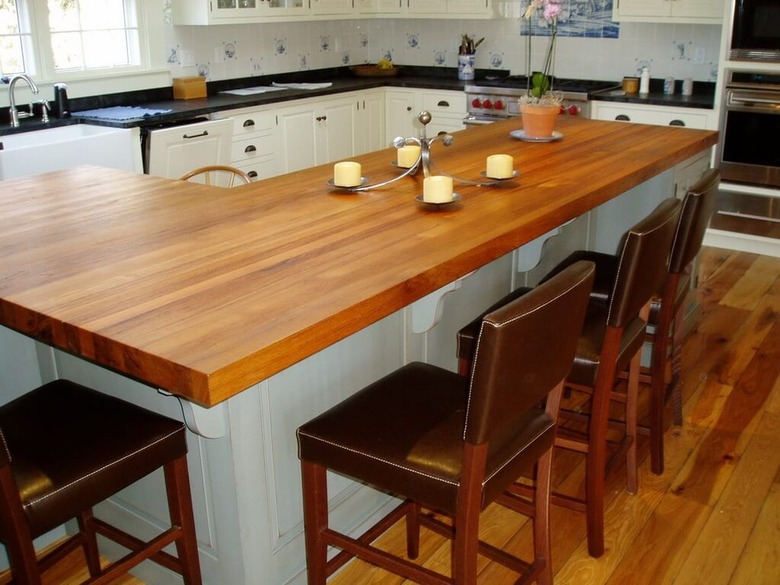 cherry wood countertop