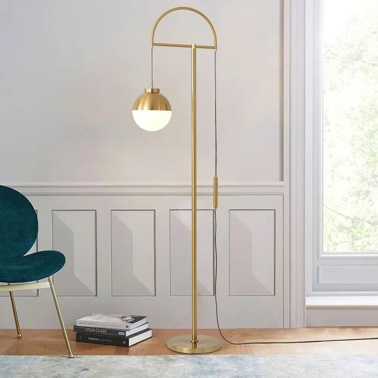 arc floor lamp