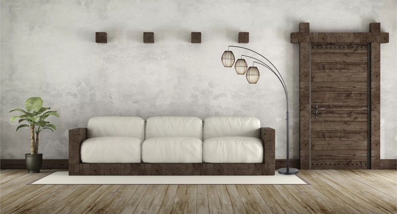 arched lamp with lanterns