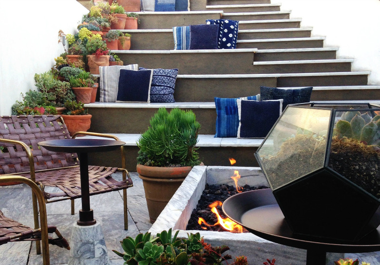 Stair seating at Ysabel