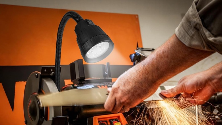 Scottchen LED bench grinder lamp