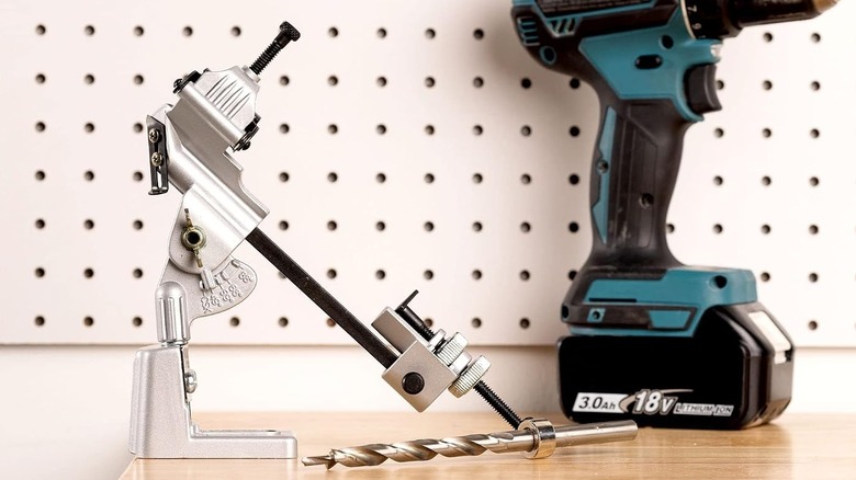 General Tools drill grinding attachment for a bench grinder