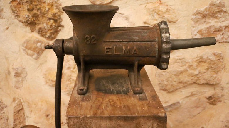 Vintage sausage maker