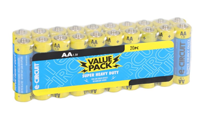 E-circuit heavy duty batteries 20 pack