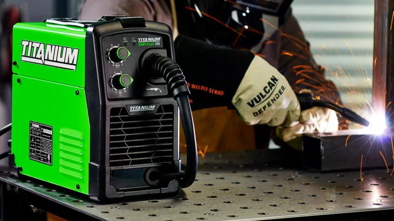 Harbor Freight's Titanium Easy-Flux 125 welder