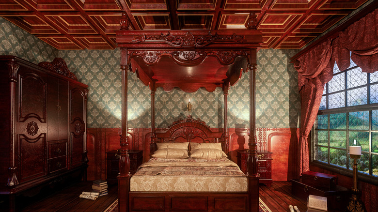 A victorian bedroom
