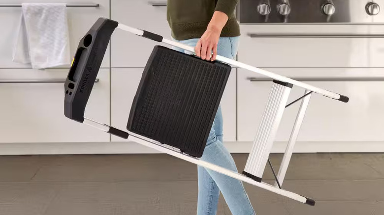 Gorilla Ladders aluminum step stool ladder