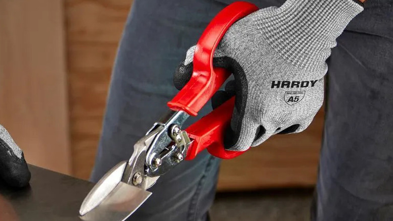 Harbor Freight Hardy work gloves