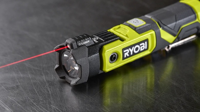 Ryobi USB Lithium Cordless Pivoting Flashlight Kit
