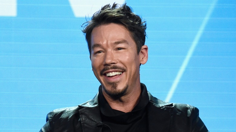 HGTV's David Bromstad during panel at Discovery Communications Winter 2019 TCA Tour