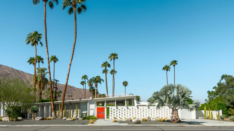 A midcentury ranch home in Palm Springs
