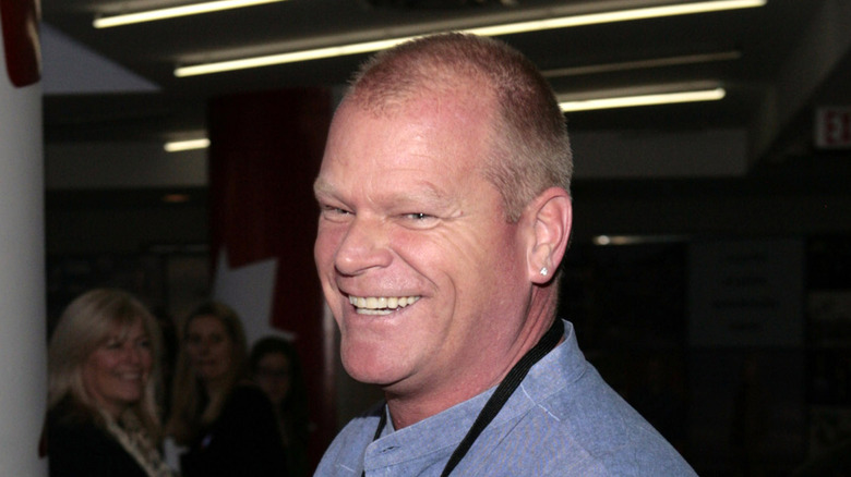 Mike Holmes smiling