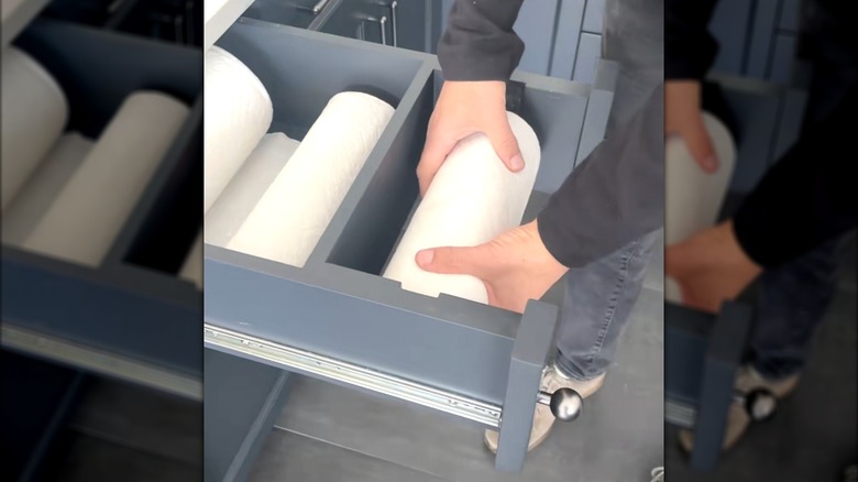 16 Best DIY Paper Towel Storage Ideas Perfect For Small Spaces