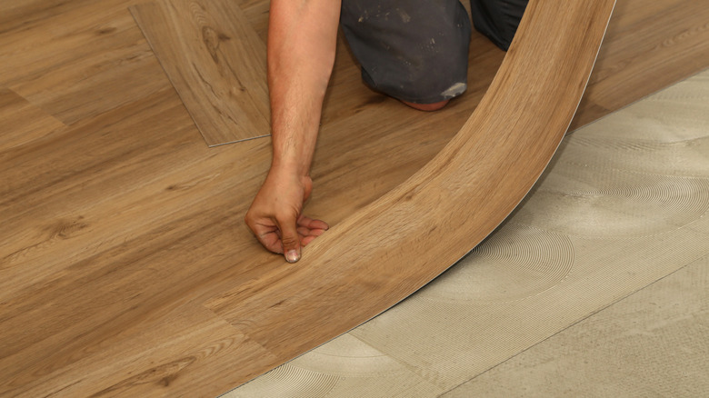 Installing an LVP floor