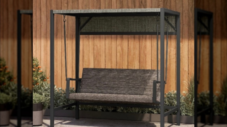 Agio Menlo Woven Patio Swing