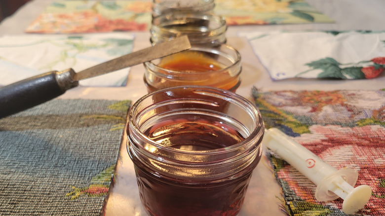 Ketchup, flavored water, espresso, and mud used to test fabrics' stain-resistance