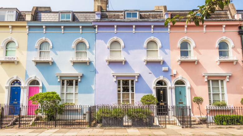 front door and front porch of home