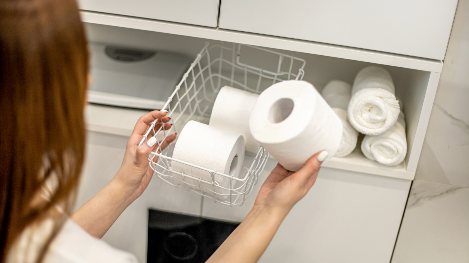 Not Baskets, Not Shelves: The Space-Saving DIY Solution To Store Toilet Paper