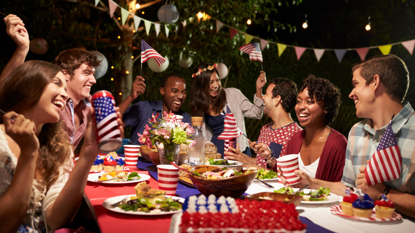 DIYer Reveals How She Turns Dollar Tree Pool Noodles Into Stunning July 4th Decor