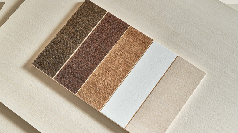 Veneer pattern and finishing options for RevolutionPly and SurePly
