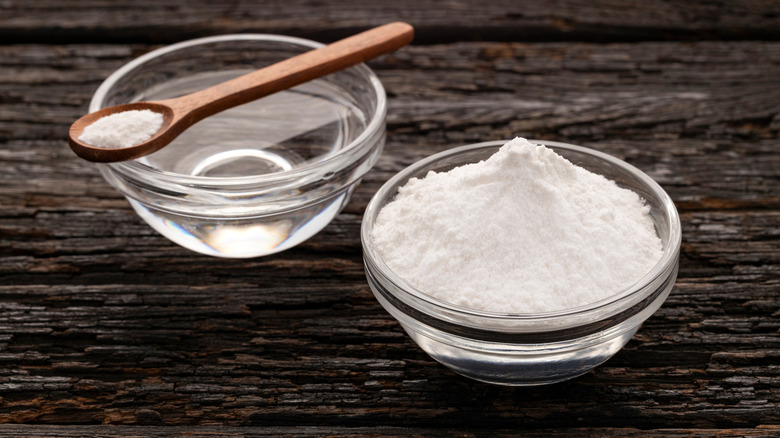 Baking soda and water