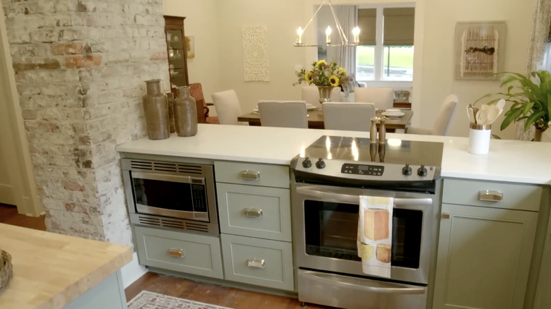 Historic inspired kitchen designed by Erin Napier