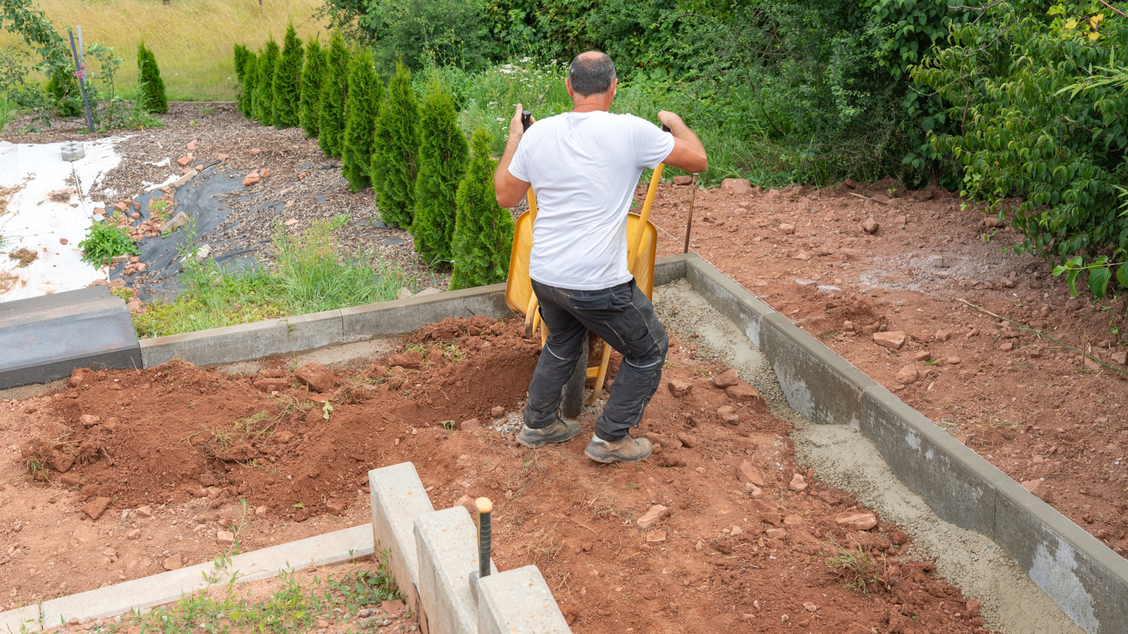 Forget Bricks And Stone: There's An Easier Way To Build A Sturdy Retaining Wall