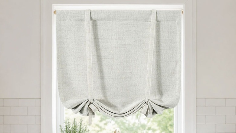 DriftAway Linen Tie Up Curtains