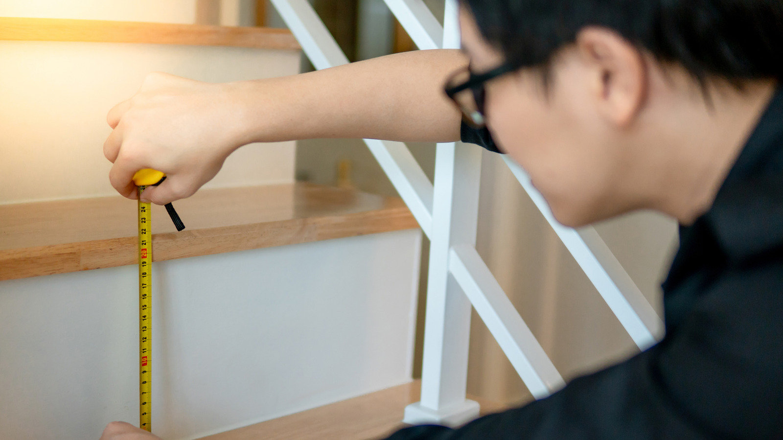 Give Old Basement Stairs An Adorable Upgrade With This Low-Cost DIY