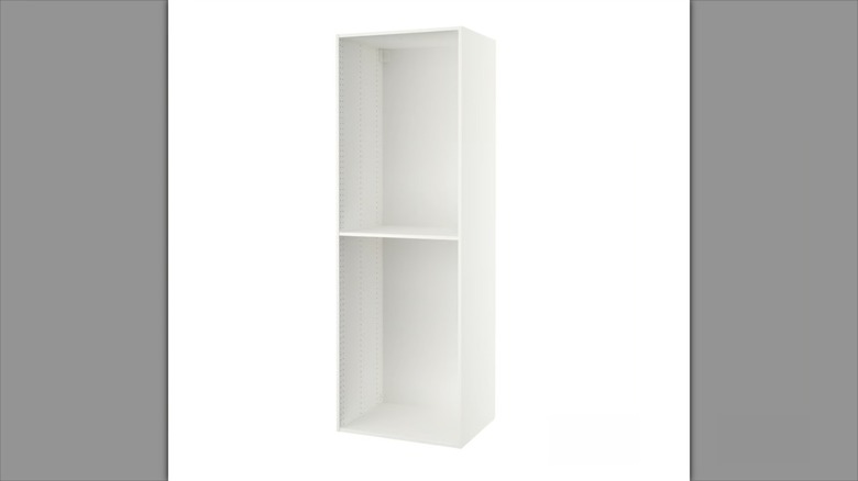 A white SEKTION Cabinet from IKEA is shown in a product shot