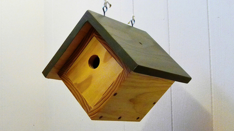 classic DIY birdhouse