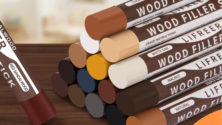 wax wood filler sticks