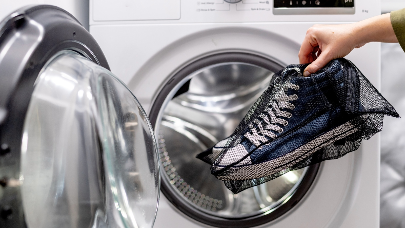 Sneakers in a dryer hotsell
