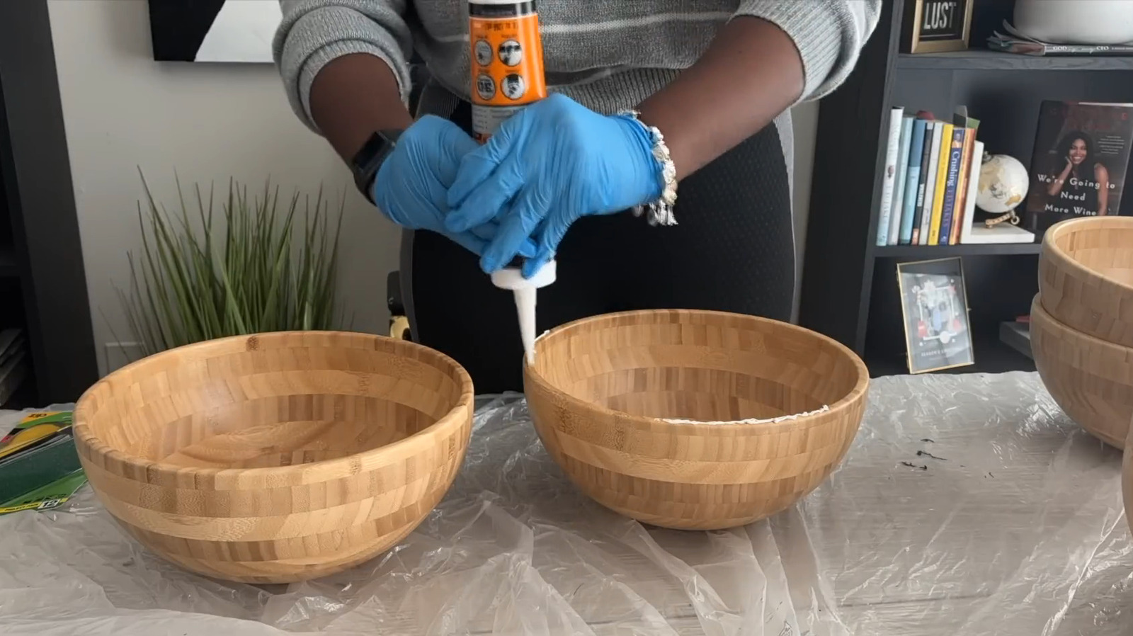 Turn IKEA Salad Bowls Into A Functional Table You Can Use Anywhere In Your Home