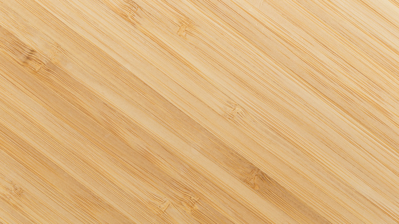 Texture of a bamboo countertop