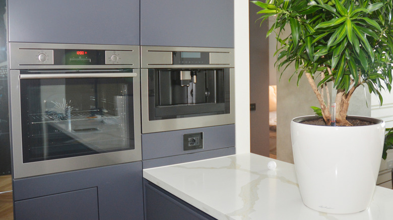 Built-in electric appliances might be difficult or impossible to unplug