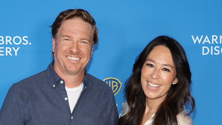 Chip and Joanna Gaines smiling