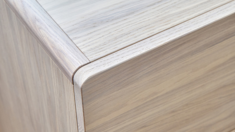 Bleached oak furniture piece