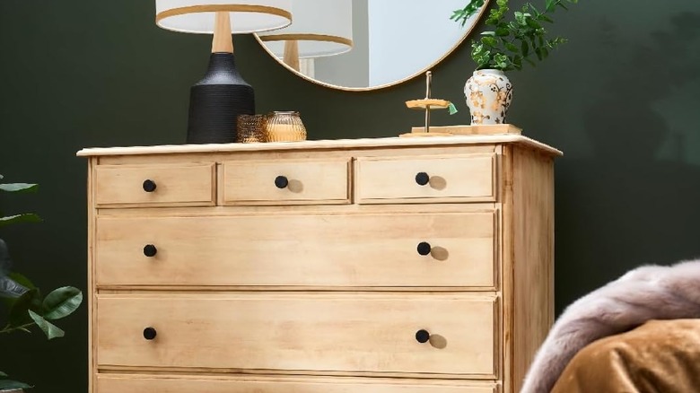 The results of using wood bleach