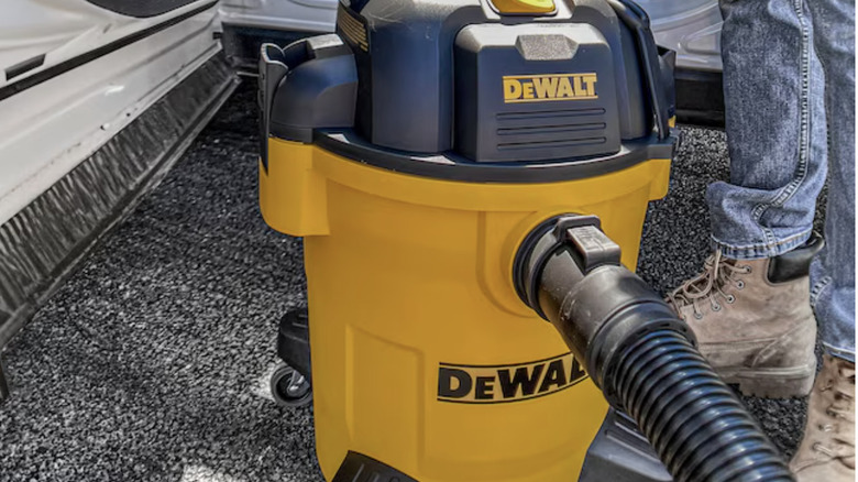 Stealthsonic shop vac in use